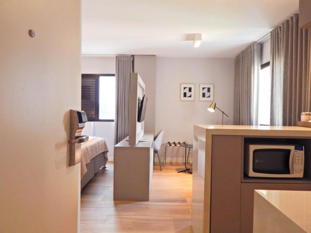 Easy Star - Flat Aconchegante No Hotel Transamerica Bela Cintra - Xa03G São Paulo Kültér fotó